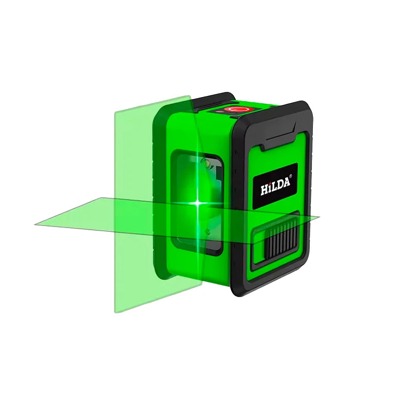 Nível a Laser Profissional Modelo GreenLine Pro 12 Linhas – Feixe Verde, Autonivelante, Horizontal e Vertical