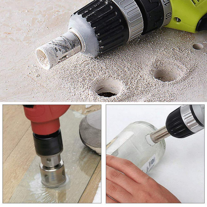 Serra copo diamantada Modelo DiamondCore Kit com 10