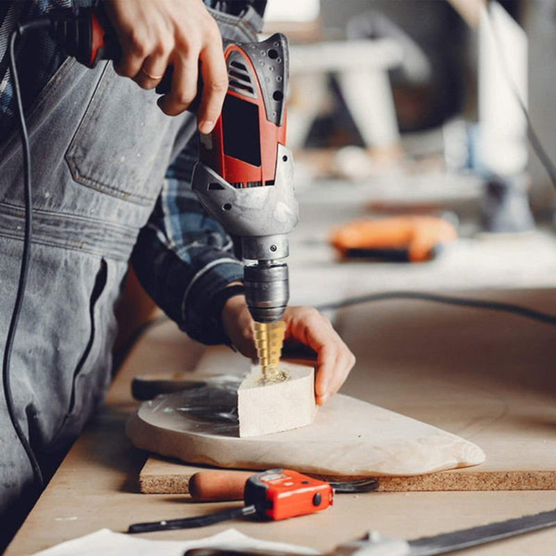 Broca de Titânio Modelo TitanStep Kit com 3 – Furação 3 a 32mm