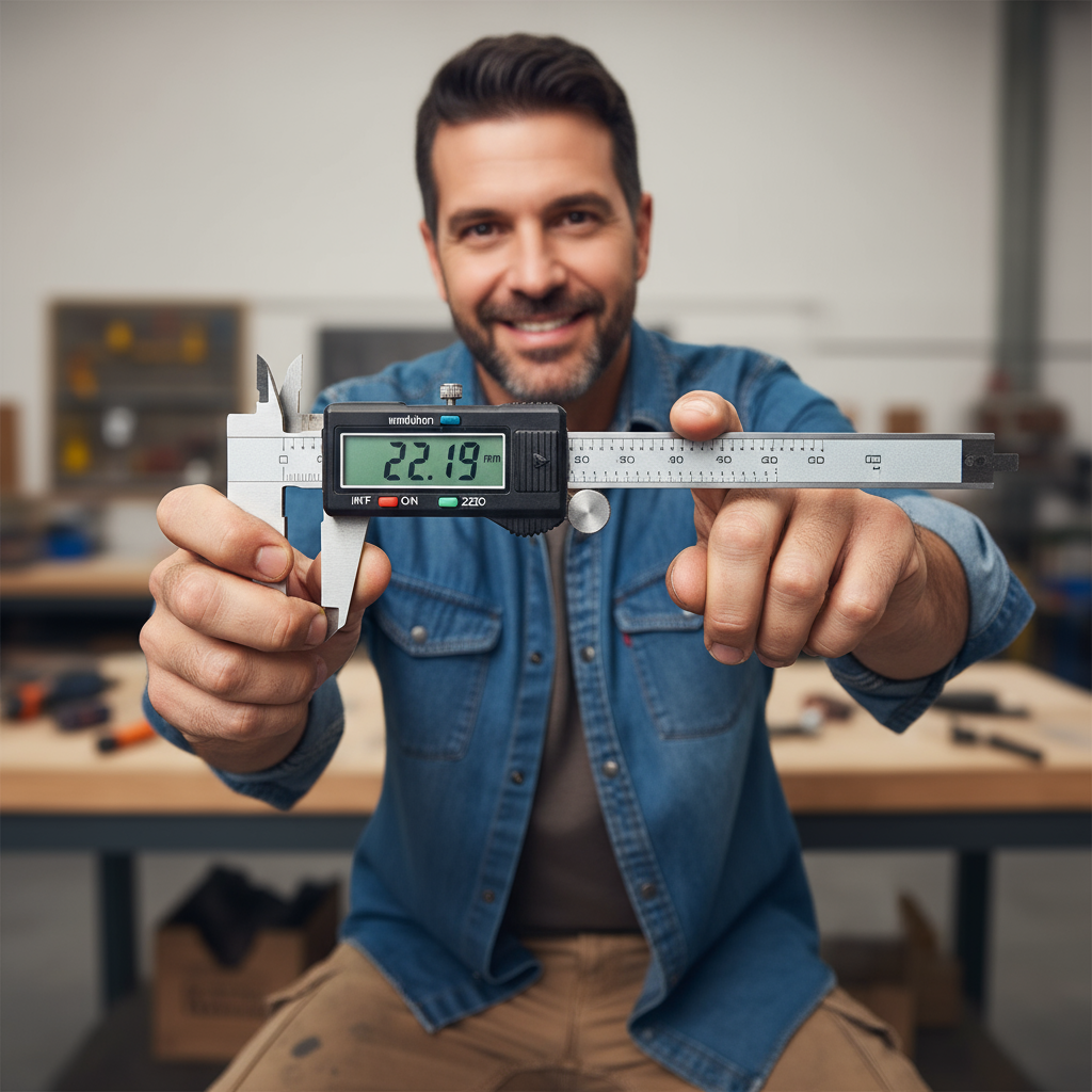 Paquímetro Digital 300mm Aço Inoxidável – Alta Precisão com Display LCD