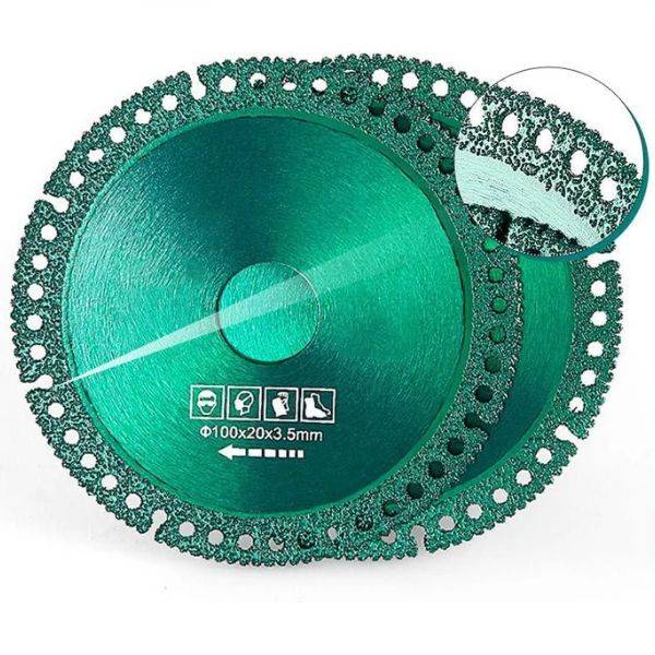 Disco de Corte Diamantado Modelo Forja MaxCut – 100mm, Multifuncional e Encaixe Universal