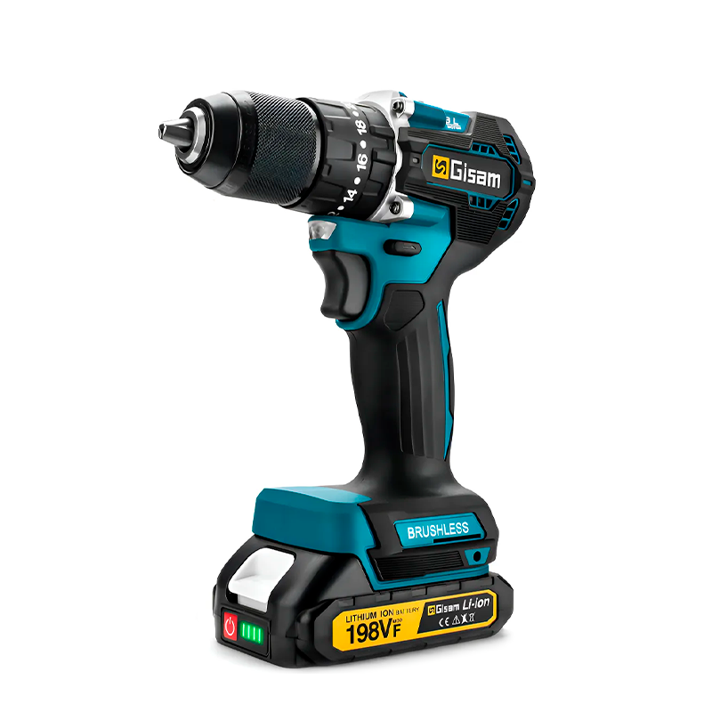 Furadeira e Parafusadeira de Impacto 18V Modelo TorqMax™ –  Potência Profissional Com Bateria