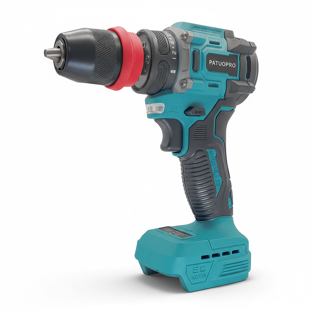 Furadeira e Parafusadeira 18V Modelo BrushForce™– Potência Profissional e Design Ergonômico