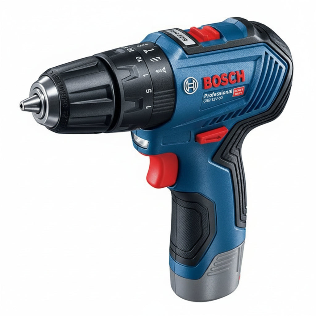 Furadeira e Parafusadeira Bosch Modelo BlueCore™ – Compacta e Potente, Modelo Profissional